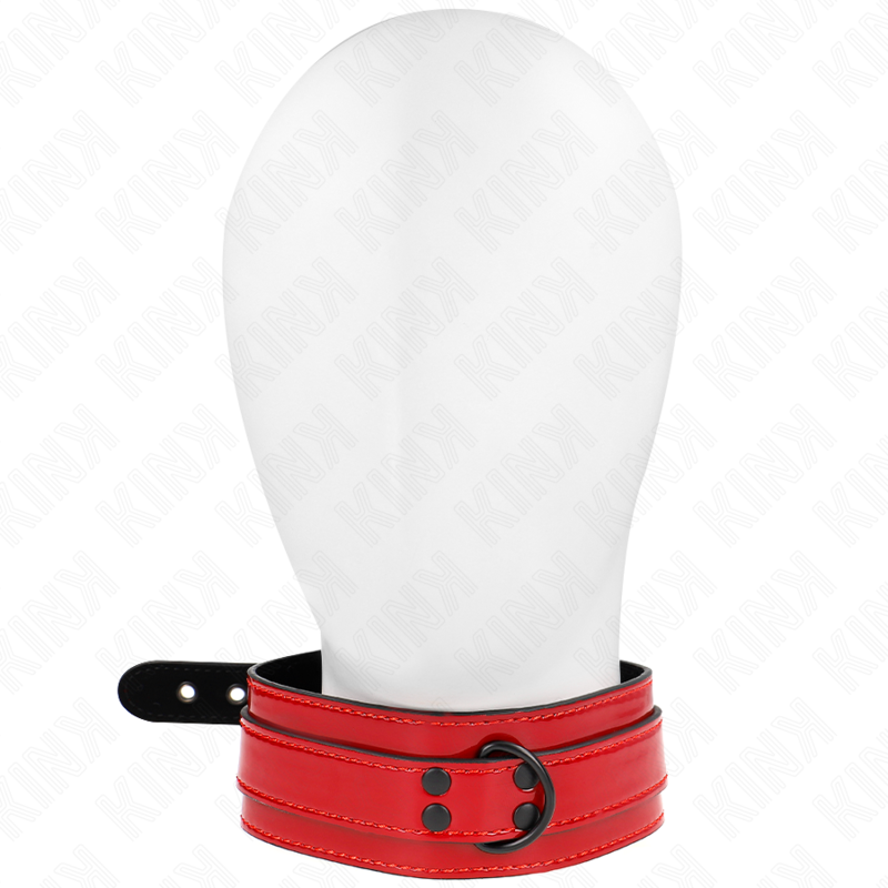 KINK – COLLANA REGOLABILE VINO ROSSO 37,5-49,5 CM X 5 CM