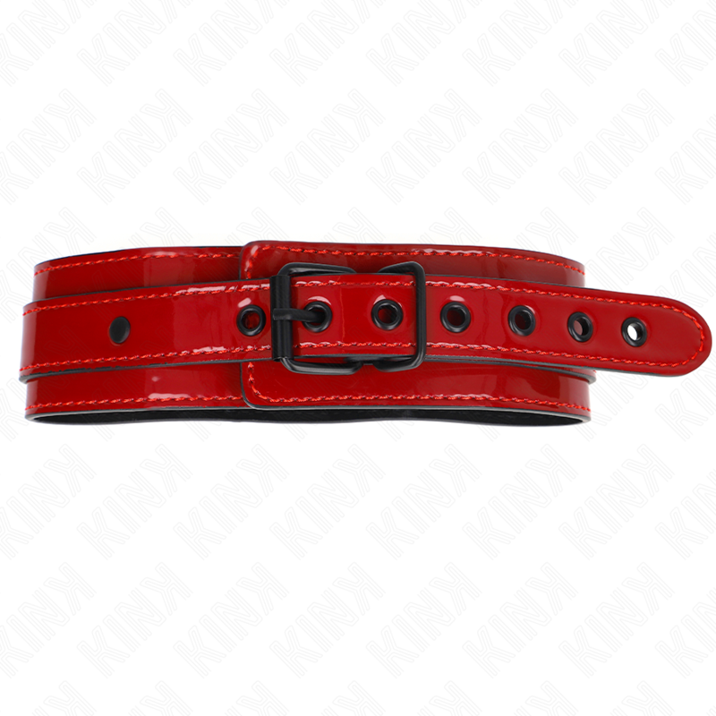 KINK - COLLANA REGOLABILE VINO ROSSO 37,5-49,5 CM X 5 CM - immagine 4