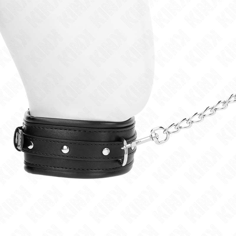 KINK - COLLANA CON CINTURINO CON FIBBIA LUCIDA 65 CM 48.5 CM X 5.3 CM - immagine 2