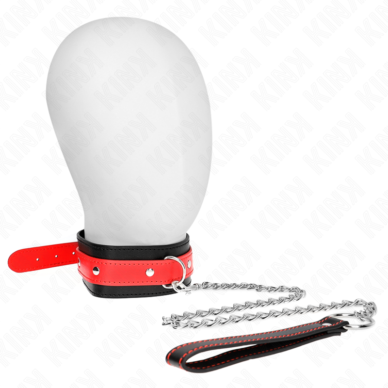 KINK – COLLANA CON CINTURINO ROSSO 65 CM REGOLABILE 36-43 CM X 5 CM KINK – COLLANA CON CINTURINO ROSSO 65 CM REGOLABILE 36-43 CM X 5 CM