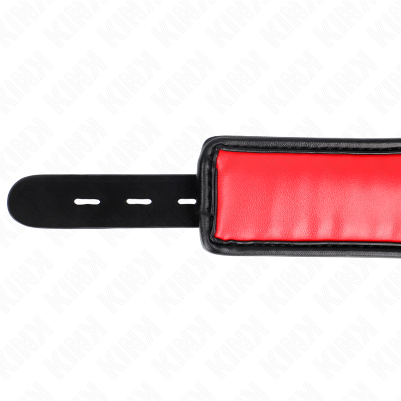 KINK - COLLANA CON CINTURINO IN SIMILPELLE SPUGNA MODELLO 3 REGOLABILE 37-54 CM X 3 CM - immagine 5