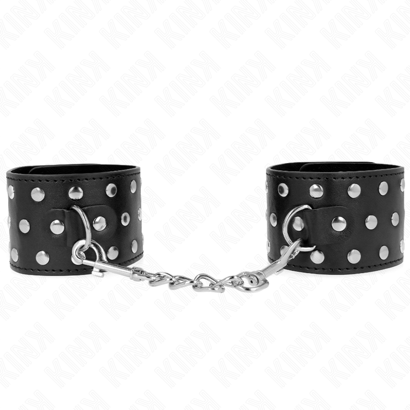 KINK - RESISTENZA DA POLSO PUNK REGOLABILE 19-24 CM X 5,5 CM - immagine 2