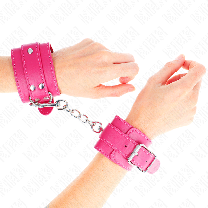 KINK – TENUTA DA POLSO ROSA LAMPONE CON FODERA ROSA LAMPONE REGOLABILE 20-28 CM X 5,5 CM KINK – TENUTA DA POLSO ROSA LAMPONE CON FODERA ROSA LAMPONE REGOLABILE 20-28 CM X 5,5 CM