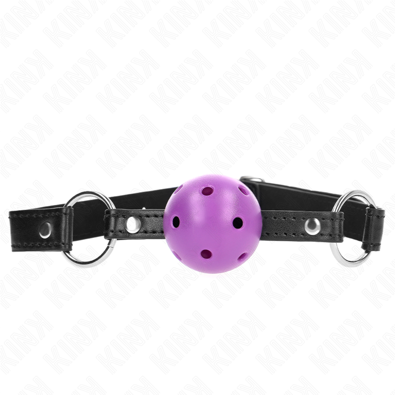 KINK – PALLA DURA CAVA VIOLA 4.5 CM BAVAGLIO 63.5 X 2 CM KINK – PALLA DURA CAVA VIOLA 4.5 CM BAVAGLIO 63.5 X 2 CM