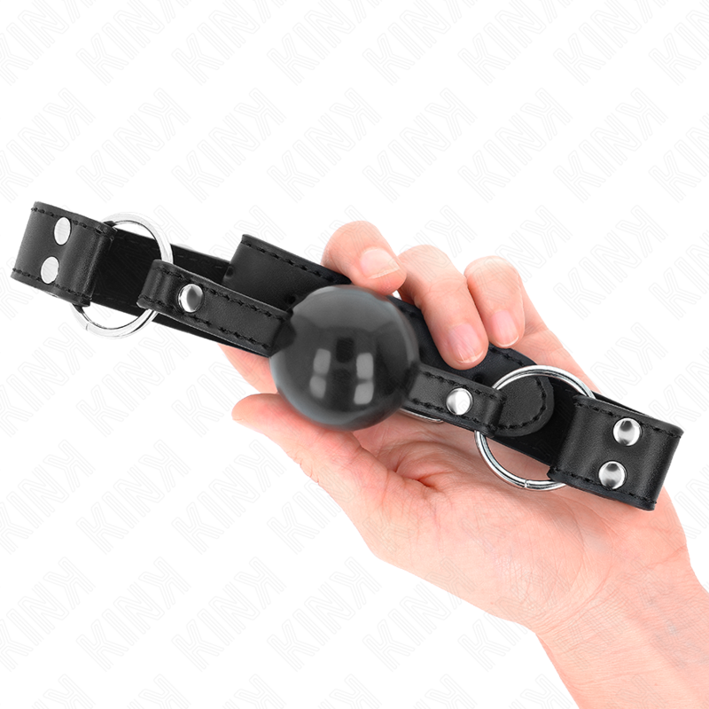 KINK - PALLA MORBIDA E SOLIDA BAVARO 4 CM CON CINTURINO IN SIMILPELLE 62 x 2,5 CM REGOLABILE 42-58 CM - immagine 4