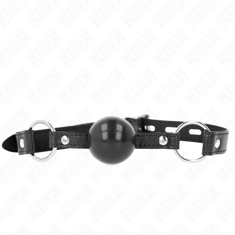 KINK – PALLA IN TPE NERA 4 CM GAG 60 x 2 CM KINK – PALLA IN TPE NERA 4 CM GAG 60 x 2 CM