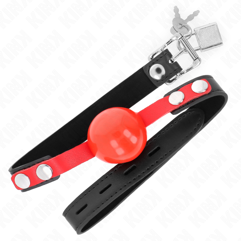 KINK - PALLA MORBIDA IN TPE 4 CM MODELLO GAG 4 60 x 2 CM REGOLABILE 37-52 CM - immagine 2