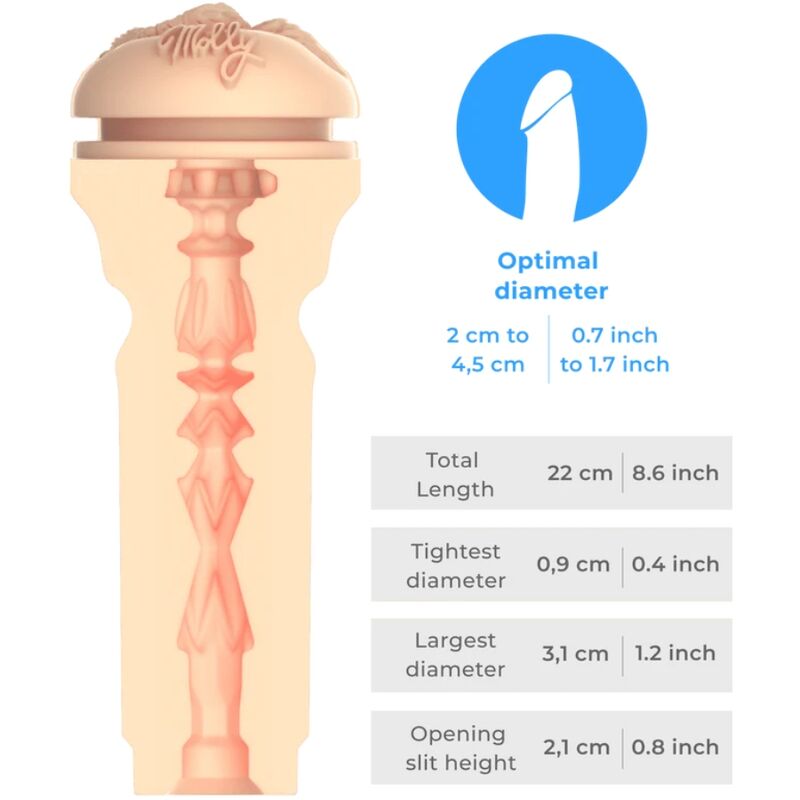 KIIROO - SENTI MOLLY STEWART STROKER COLLEZIONE KIIROO STARS - immagine 2