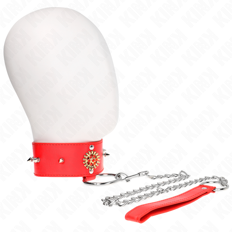 KINK – COLLANA DI DIAMANTI ROSSI CON CINTURA 65 CM REGOLABILE 35-51 CM X 7 CM KINK – COLLANA DI DIAMANTI ROSSI CON CINTURA 65 CM REGOLABILE 35-51 CM X 7 CM