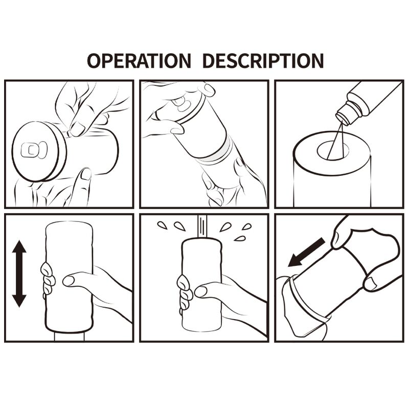 PRETTY LOVE - MASTURBATORE MASCHILE CAN MODELLO 1 - immagine 4