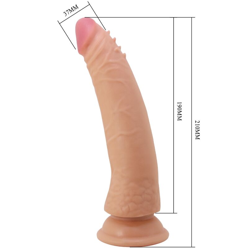 PRETTY LOVE - KABLE PENE SUPER REALISTICO 21 CM CARNE - immagine 4