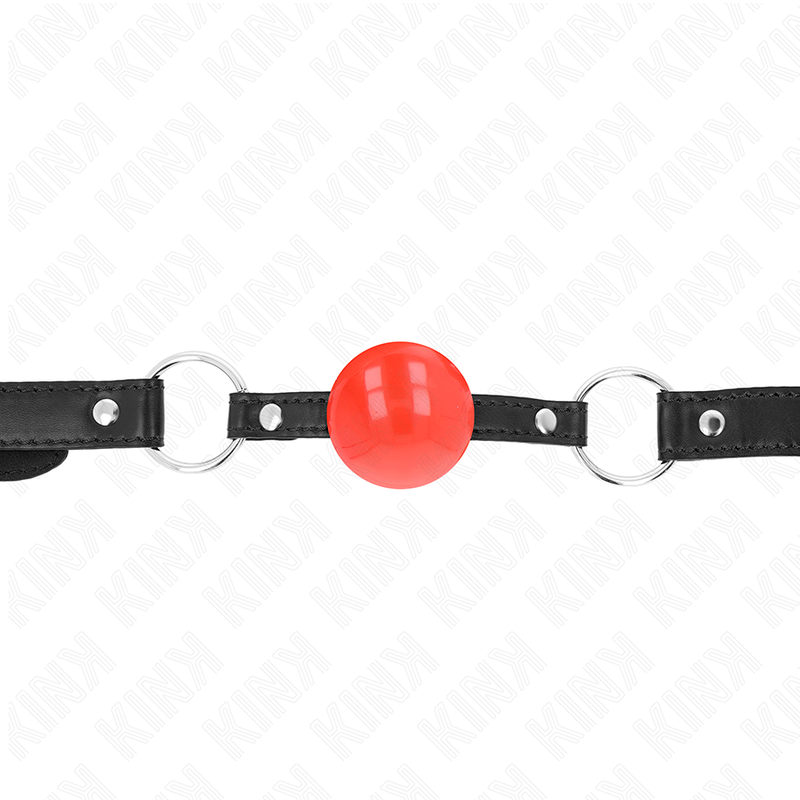 KINK – PALLA IN TPE ROSSA 4 CM GAG 60 x 2 CM KINK – PALLA IN TPE ROSSA 4 CM GAG 60 x 2 CM