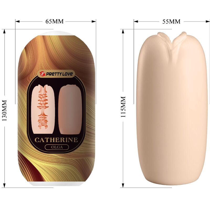 PRETTY LOVE - OLGA MASTURBATORE MASCHILE CARNE - immagine 4