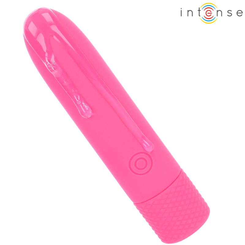 INTENSE - SYMONE USB RICARICABILE VIBRANTE BULLET 8 VIBRAZIONI ROSA 10 X 2,2 CM - immagine 3