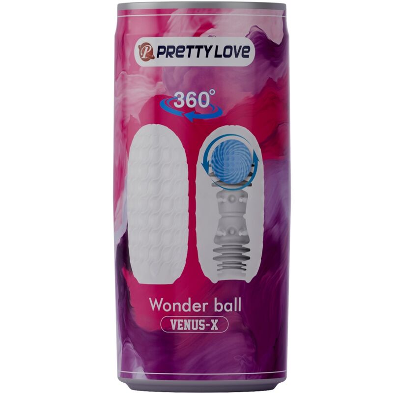 PRETTY LOVE - VENUS X MASTURBATORE MASCHILE MODELLO 3 BIANCO - immagine 4