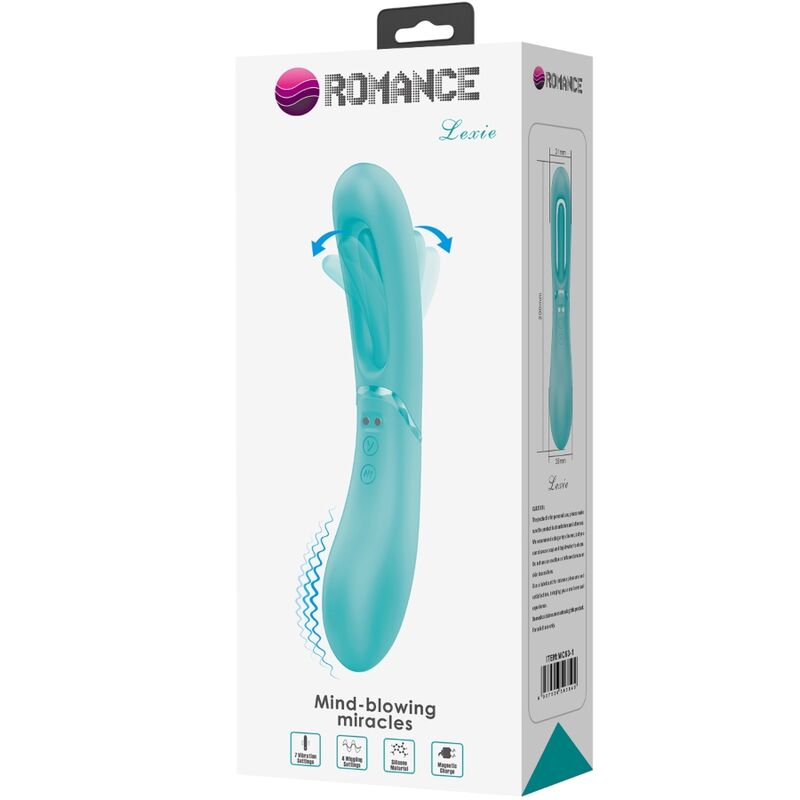 ROMANCE - VIBRATORE LEXIE G-SPOT 7 VIBRAZIONI BLU - immagine 6