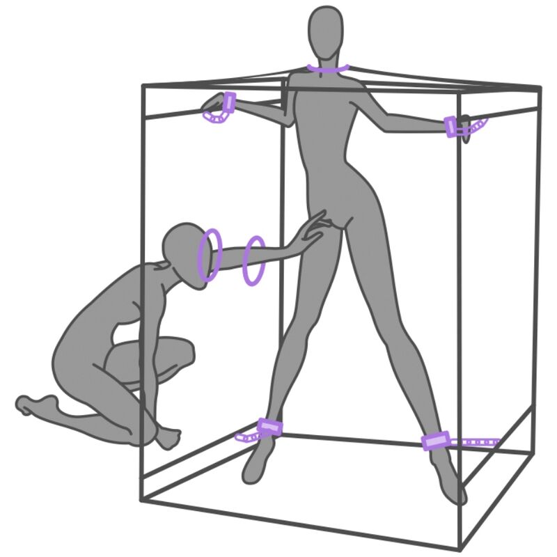 SECRET DOME - KINK CLUB CABIN SCANDALE VIOLA - immagine 3