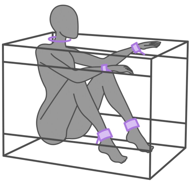 SECRET DOME - KINK CLUB LA NICHE CABIN VIOLA - immagine 2