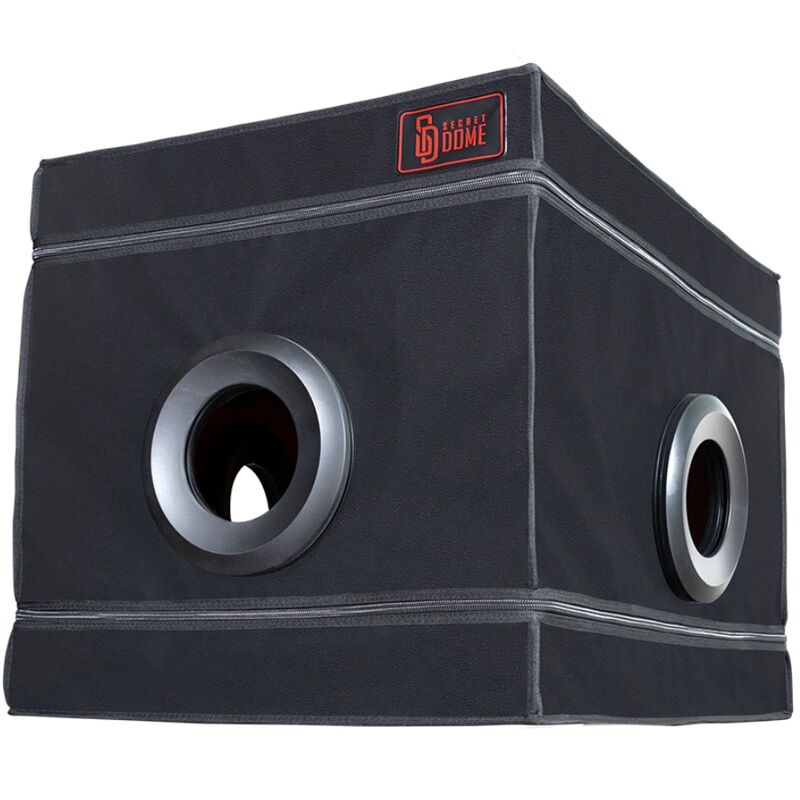 SECRET DOME - KINK CLUB LA NICHE CABIN NERO E ROSSO - immagine 2