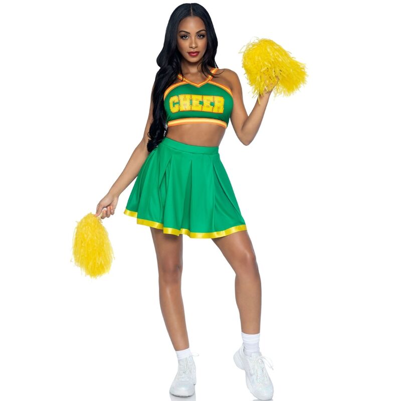 LEG AVENUE – COSTUME CHEERLEADER VERDE M/L