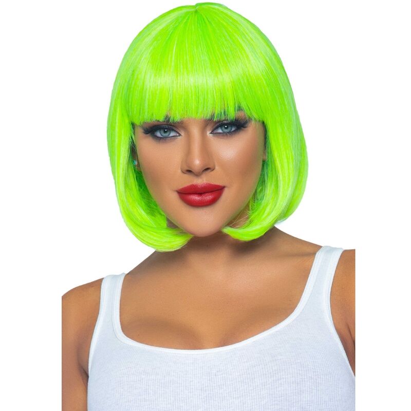 LEG AVENUE – PARRUCCA BOB FLUORESCENTE VERDE NEON