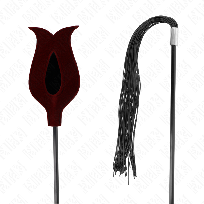 KINK - FRUSTINO IN SILICONE FORMA ROSA 45 CM - immagine 4