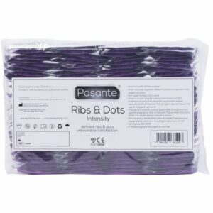 PASANTE – RIBS & DOTS INTENSITY PRESERVATIVI 144 UNITÀ