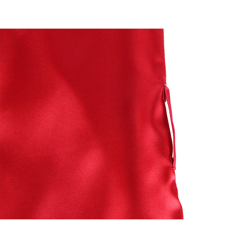 SUBBLIME - 954017 CANOTTIERA CON SCHIENA TRASPARENTE IN PIZZO + PERIZOMA ROSSO/NERO S/M - immagine 2