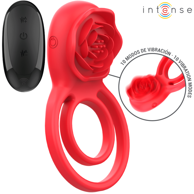 INTENSE – GAIL STIMOLATORE ROSE 10 VIBRAZIONI ROSSO TELECOMANDO INTENSE – GAIL STIMOLATORE ROSE 10 VIBRAZIONI ROSSO TELECOMANDO