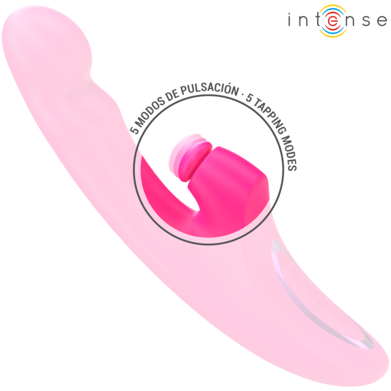 INTENSE - VIBRATORE EMI 13,5 CM MULTIFUNZIONE 3 IN 1 10 VIBRAZIONI ROSA - immagine 4