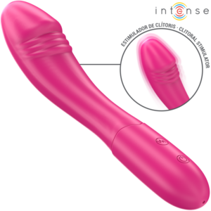 INTENSE – BELINDA VIBRATORE 19 CM FLESSIBILE 10 VIBRAZIONI ROSA