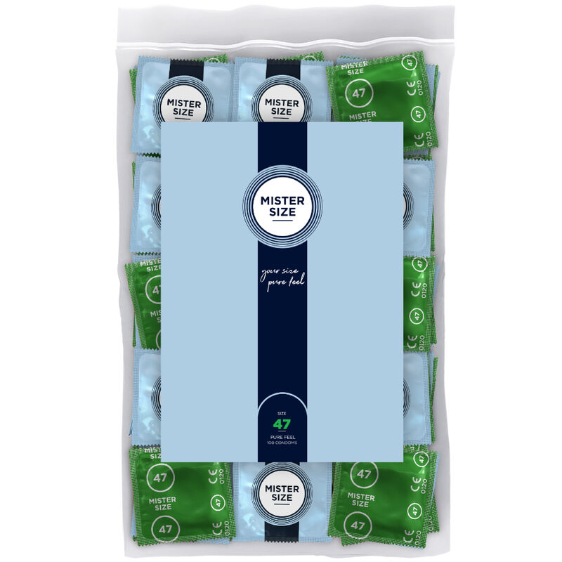 MISTER SIZE – PRESERVATIVO TAGLIA XS 47 MM (100 UNITÀ)