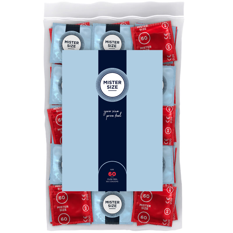 MISTER SIZE – PRESERVATIVO TAGLIA XL 60 MM (100 UNITÀ)