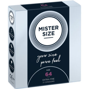 MISTER SIZE – PRESERVATIVOS TALLA XXL 64 MM (3 UNIDADES)