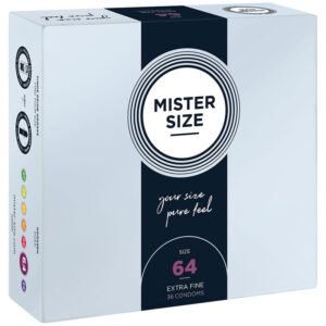 MISTER SIZE – PRESERVATIVI TAGLIA XXL 64 MM (36 UNITÀ)