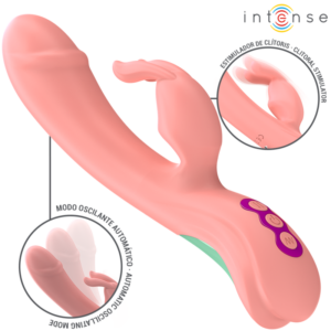 INTENSE – RACHEL RABBIT VIBRATOR 5 VIBRAZIONI ROSA