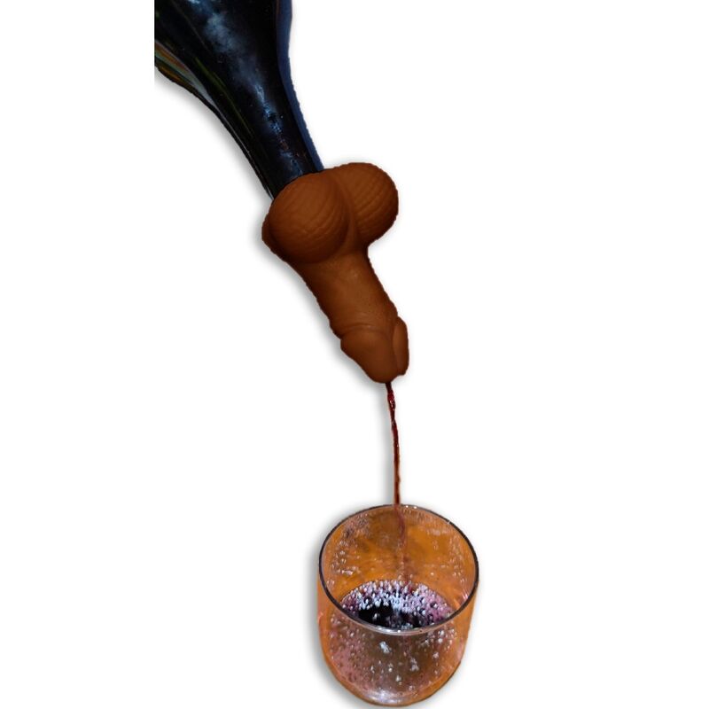 DIABLO PICANTE – DECANTER PER VINO A FORMA DI PENE MULATTO