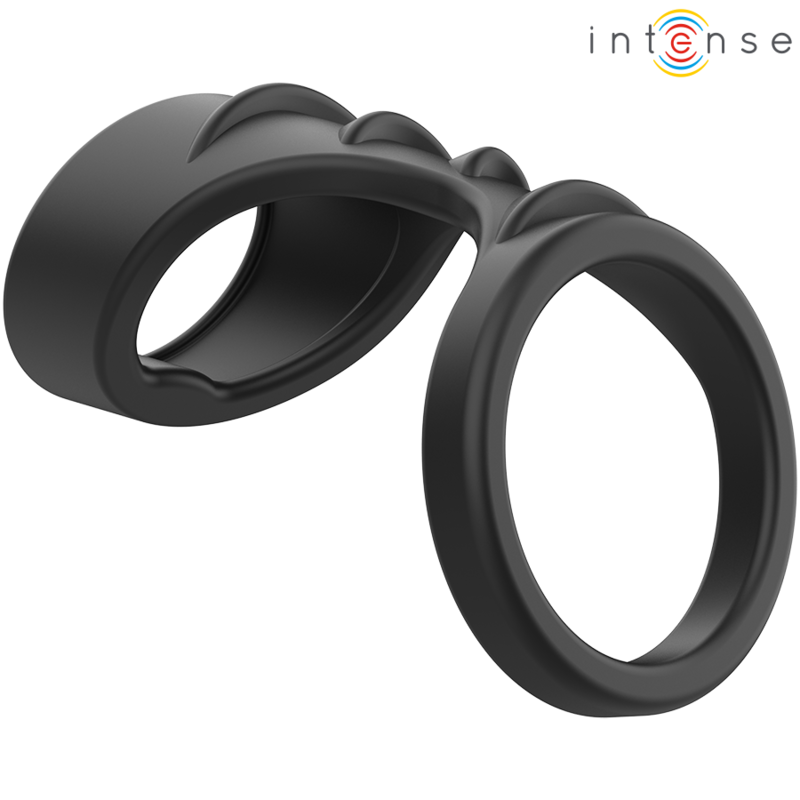 INTENSE – THEO DOPPIO ANELLO PER PENE IN SILICONE MODELLO NERO 3 INTENSE – THEO DOPPIO ANELLO PER PENE IN SILICONE MODELLO NERO 3