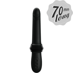 PRETTY LOVE – VIBRATORE PAZUZU 3 MODALITÀ DI SPINTA NERO