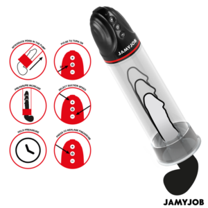 JAMYJOB – POMPA AUTOMATICA XPAND 3 LIVELLI DI ASPIRAZIONE GRIGIA