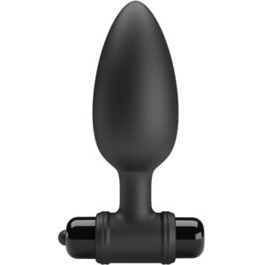 PRETTY LOVE – VIBRA BUTT PLUG 2 PLUG ANALE 10 VIBRAZIONI NERO