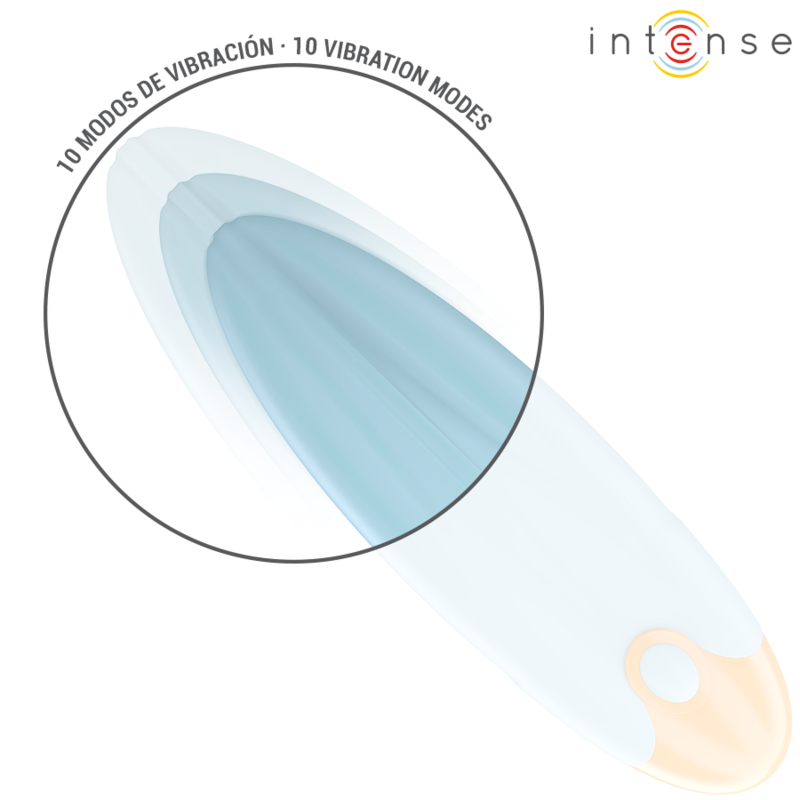 INTENSE - MIKE VIBRATING BULLET 10 VIBRAZIONI BLU - immagine 2