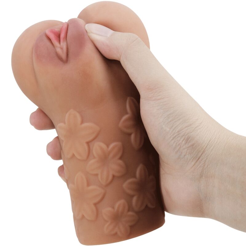 CRAZY BULL - VAGINA E ANO SCARLATTO DESIGN CON FIORI CARNE - immagine 4