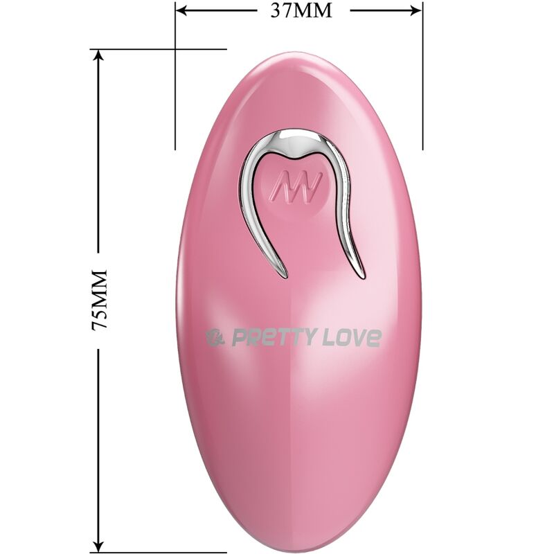 PRETTY LOVE - MORSETTI PER CAPEZZOLI CAILEY 10 VIBRAZIONI TELECOMANDO ROSA - immagine 2