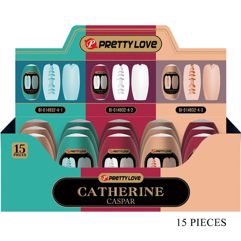 PRETTY LOVE – CASPAR PACK 15 VARI MASTURBATORI MASCHILI