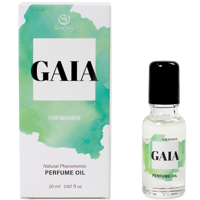 SECRETPLAY – GAIA PROFUMO NATURALE FEROMONI IN OLIO PER DONNA 20 ML
