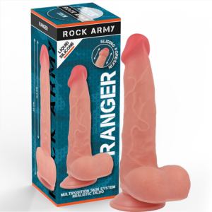 ROCKARMY – SILICONE LIQUIDO RANGER 22 CM -O- 3.6 CM