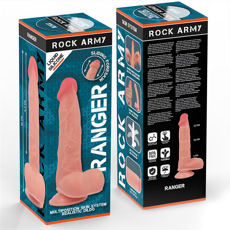 ROCKARMY - SILICONE LIQUIDO RANGER 22 CM -O- 3.6 CM - immagine 6