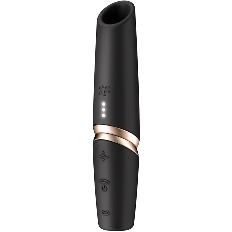 SATISFYER – STIMOLATORE PERFETTO KISS WAVE PER CLITORIDE NERO / ORO SATISFYER – STIMOLATORE PERFETTO KISS WAVE PER CLITORIDE NERO / ORO