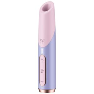 SATISFYER – STIMOLATORE CLITORIDEO BOLD KISS WAVE ROSA / VIOLA